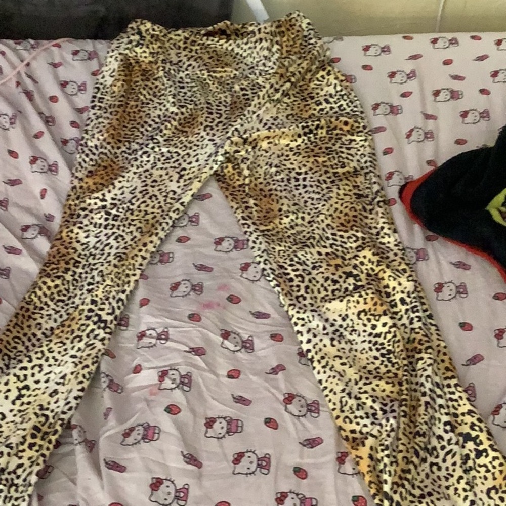 Leopard Print Kids Leggings